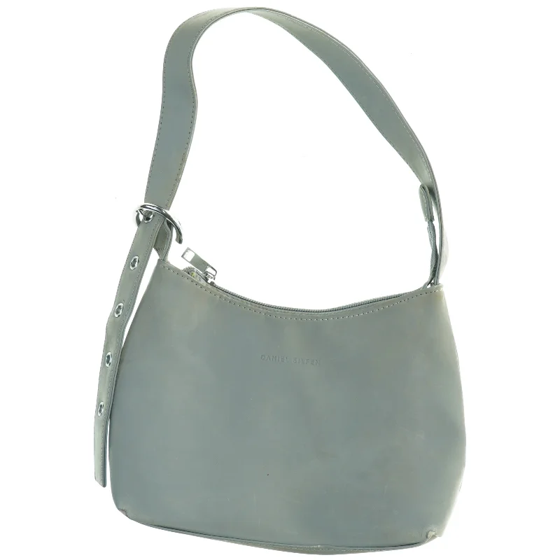 Læder skuldertaske fra Daniel Silfen (str. 23 x, 7 cm)