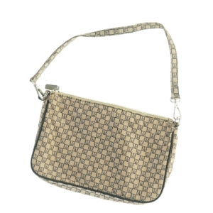 Skuldertaske med logo-mønster fra InWear (str. 25 x 17 cm)