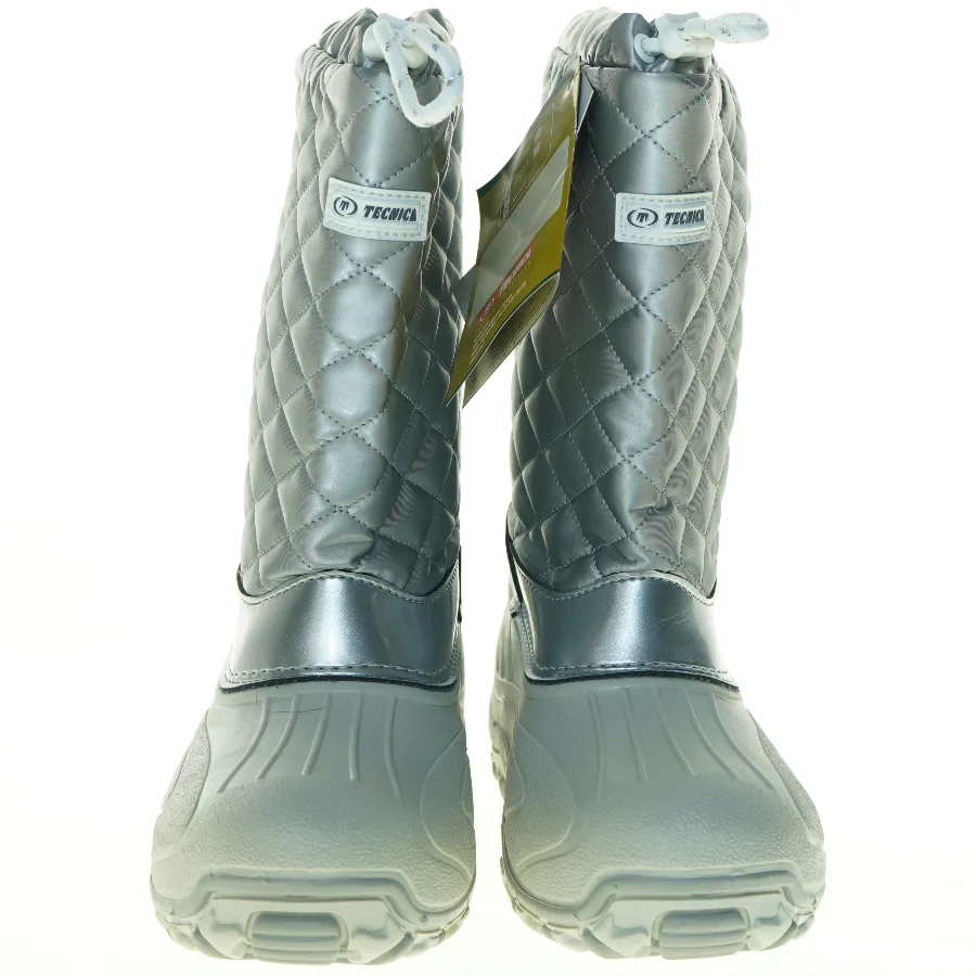 Sølv Moon Boots fra Tecnica (str. 35)