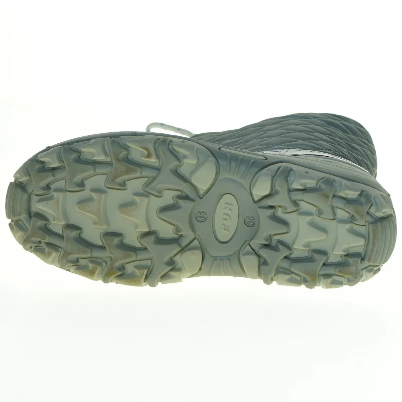 Sølv Moon Boots fra Tecnica (str. 35)