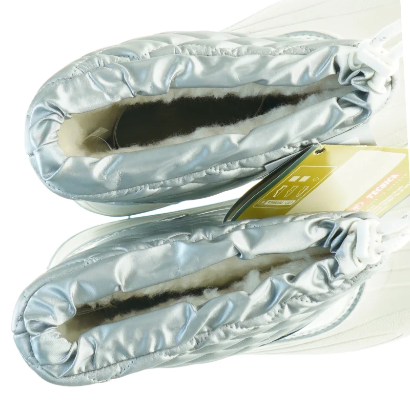 Sølv Moon Boots fra Tecnica (str. 35)