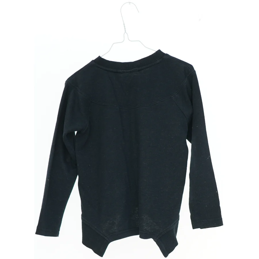 Sort sweatshirt med lange ærmer fra Molo (str. 116)