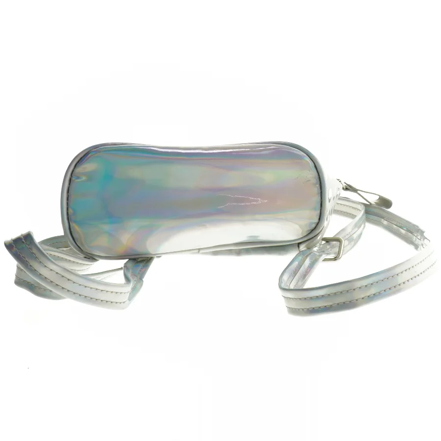 Mini rygsæk med sølvprikker (str. 19x21 cm)