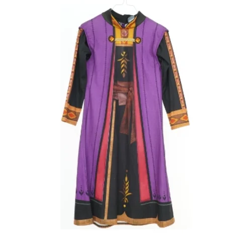 Udklædningskjole med lilla tema fra Frozen (str. 110)