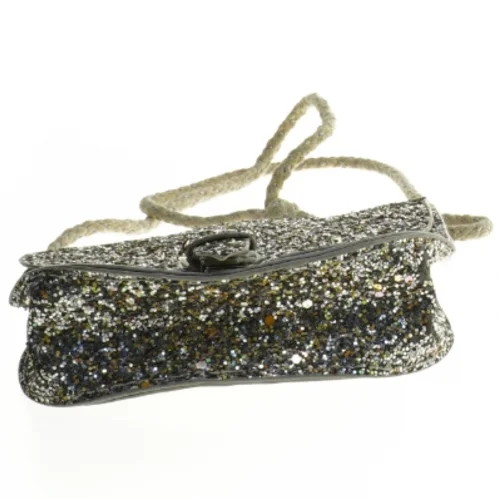 Glitter taske med skulderrem (str. 13x13 cm)