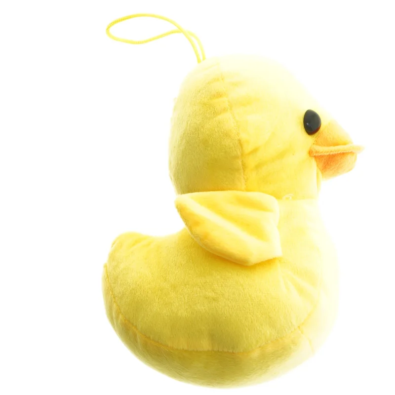 Gul plysdyr and fra Leico (str. 18 cm)