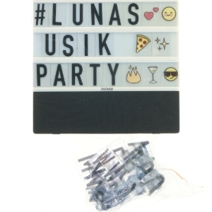 Lysboks med Bluetooth-højtaler fra Denver (str. 23x22 cm)