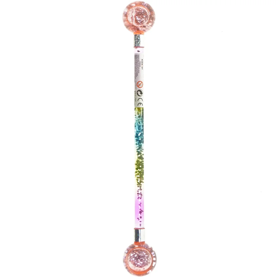 Glitterstav med kugler fra Robetoy (str. 40 cm)