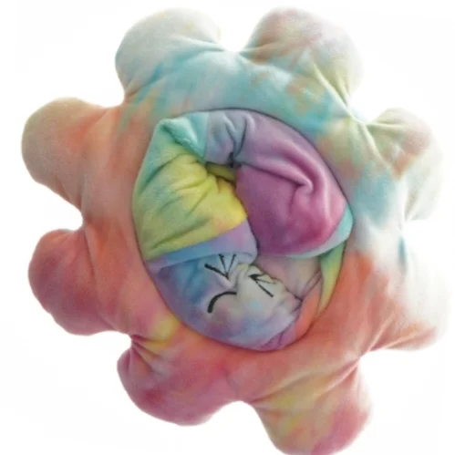 Vendbar blæksprutte bamse (str. 25 cm)