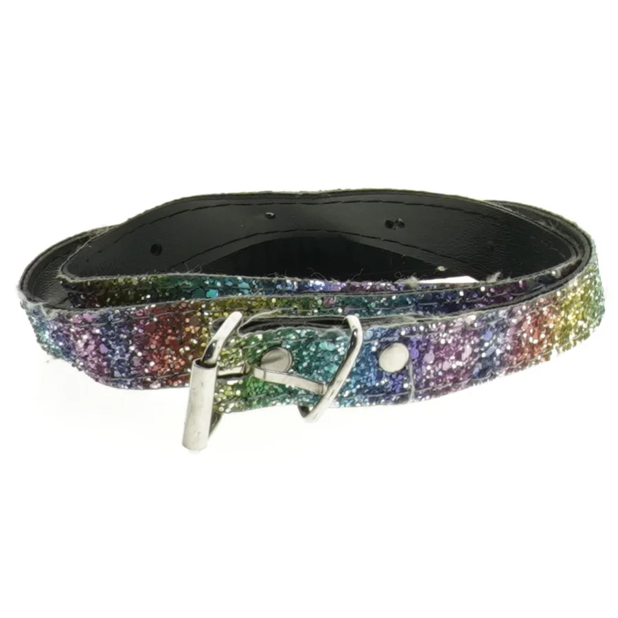 Glitter bælte, 58 cm (str. 58 cm)