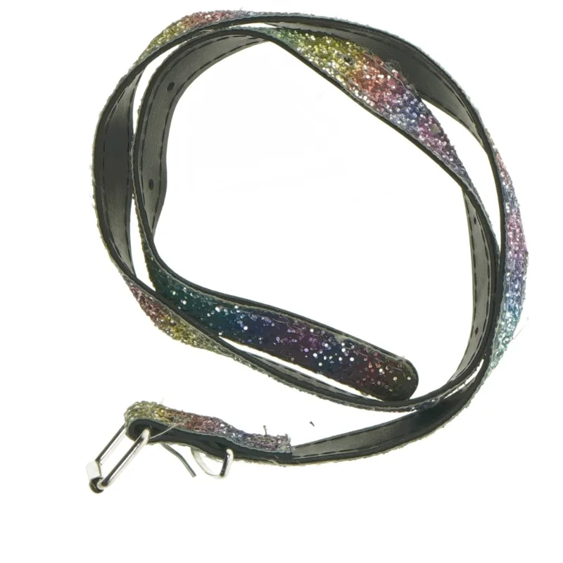 Glitter bælte, 58 cm (str. 58 cm)