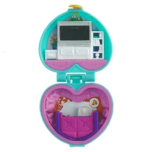 Mini hjerteformet legetøjsæske (str. 6 cm)