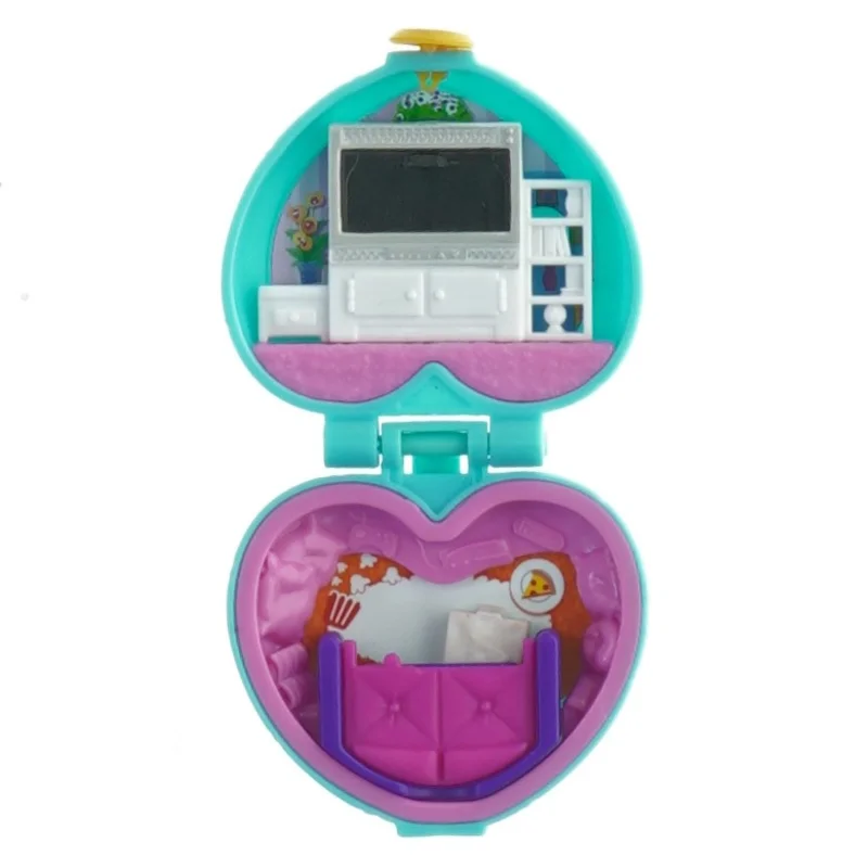 Mini hjerteformet legetøjsæske (str. 6 cm)