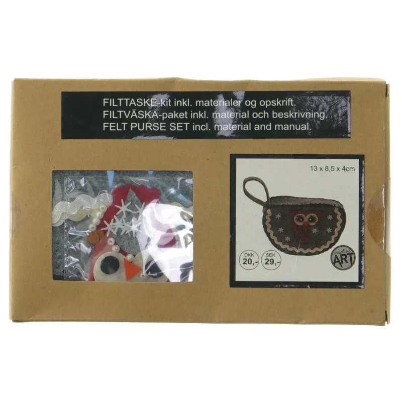 Filt taske kit (str. 19x12 cm)