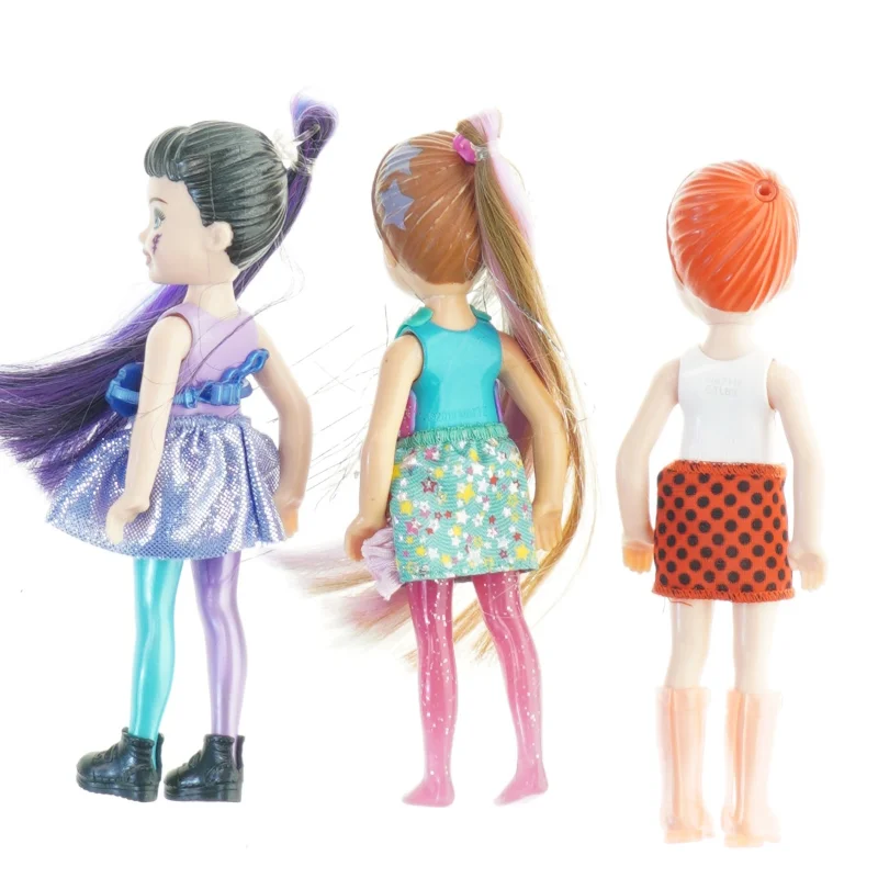 Tre små dukker fra Barbie (str. 14 cm)