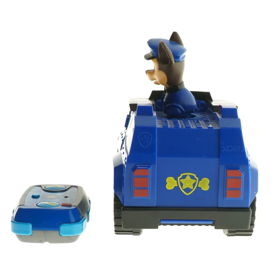 Fjernstyret Paw Patrol politibil med figur  (str. 19 cm)