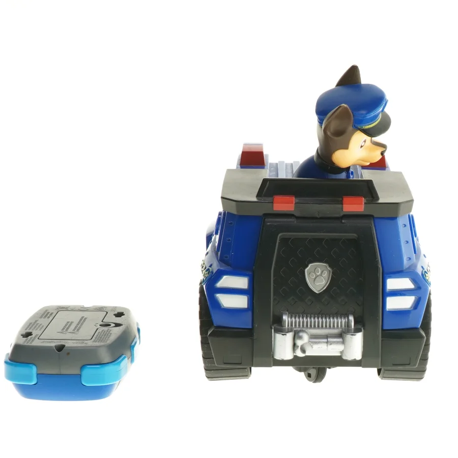 Fjernstyret Paw Patrol politibil med figur  (str. 19 cm)