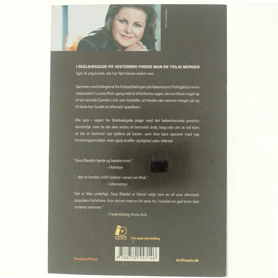 Aldrig mere fri af Sara Blædel (Bog)