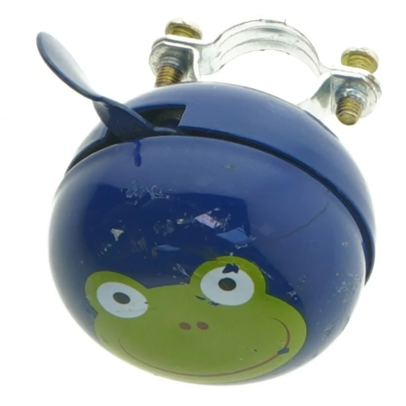 Cykelklokke med frømotiv (str. Ø 6 cm)