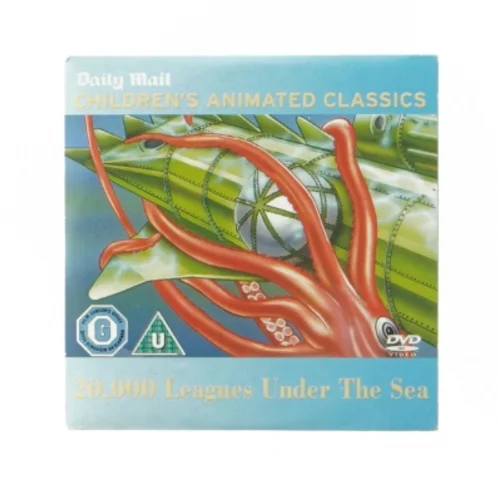 20,000 Leagues Under The Sea DVD (str. 12,5x12,5 cm)