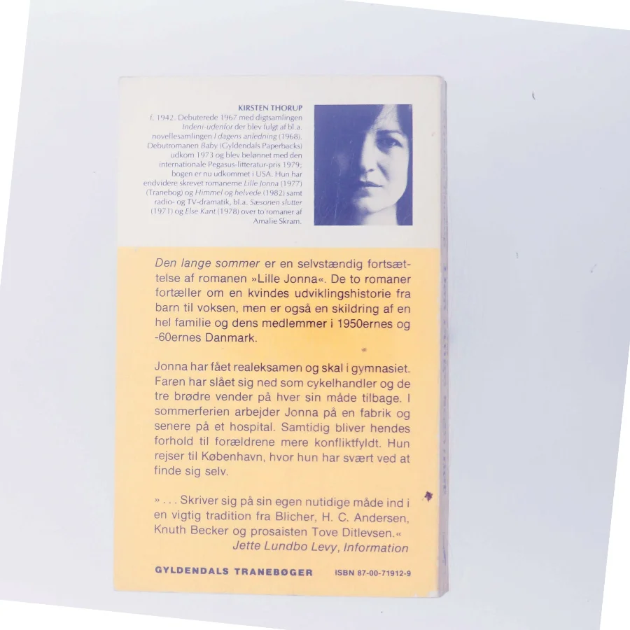 Den lange sommer af Kirsten Thorup (Bog)