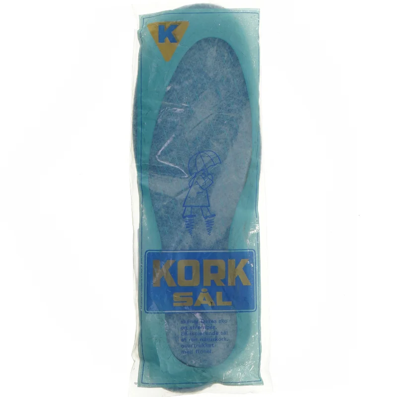 Korksåler (str. 26x9 cm)