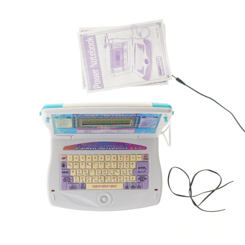 Power Notebook legetøjscomputer fra Startright (str. 28x19,5 cm)