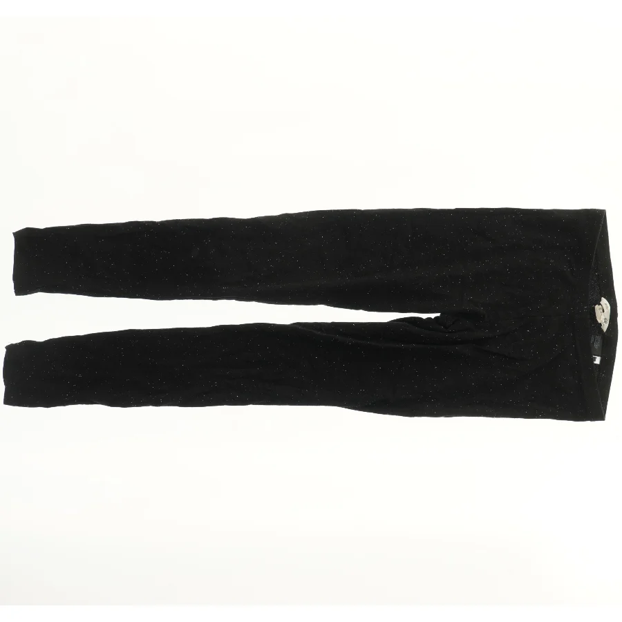 Sort leggings med prikker fra H&M (str. 152)