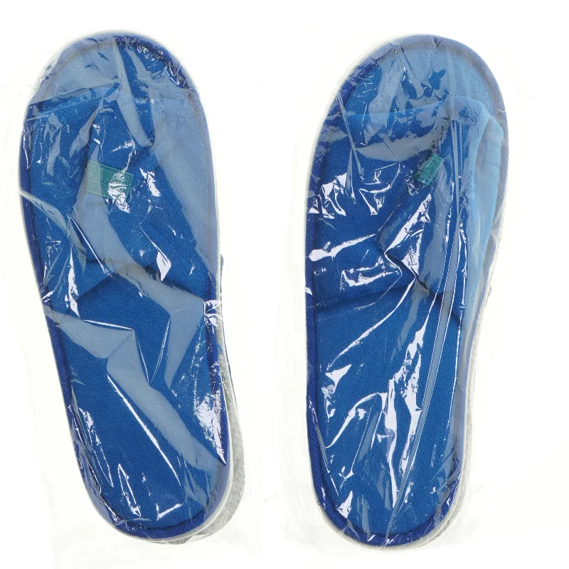 Blå hjemmesko (str. 30x11 cm)