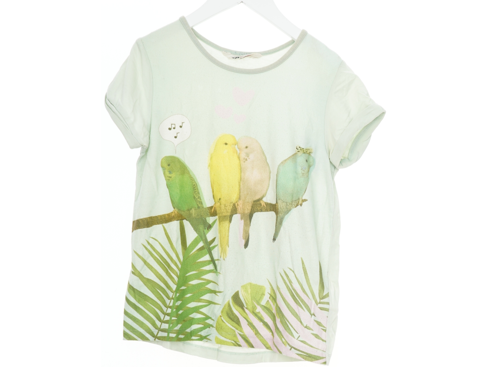 T-shirt med fuglemotiv fra H&M (str. 122)