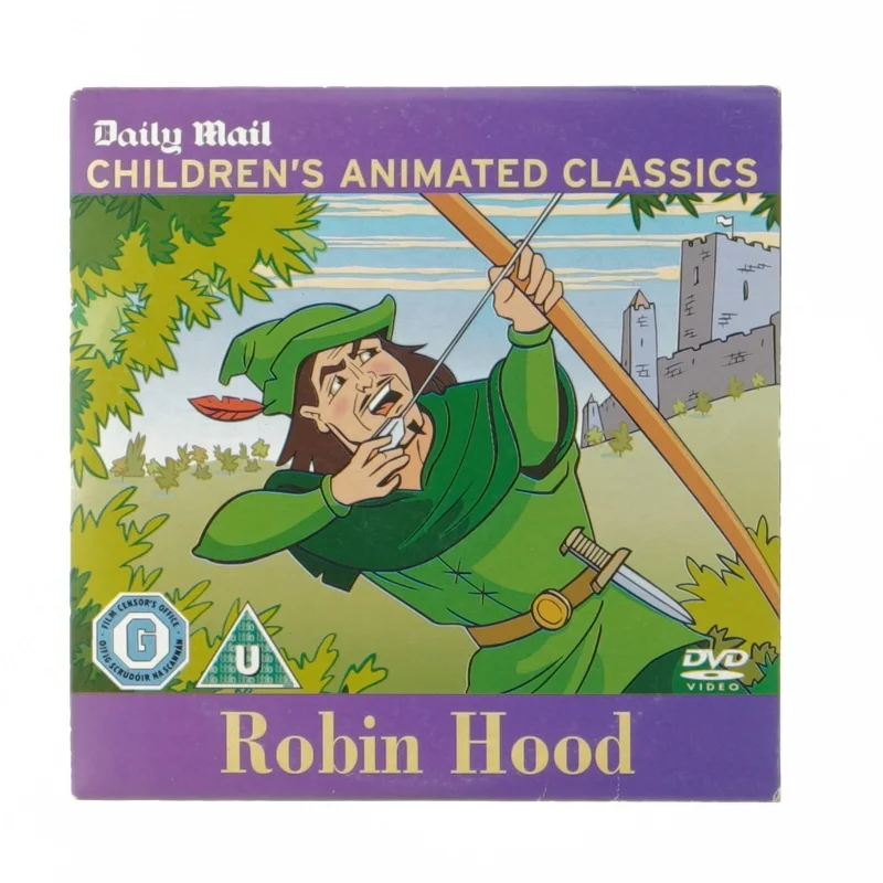 Robin Hood DVD (str. 12,5x12,5 cm)