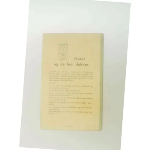 Huset og de fem dukker af Helen Clare (Bog)