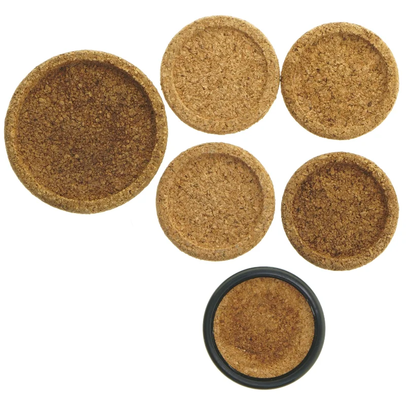 Kork bordskånere (str. ø8 cm og ø 11 cm cm)