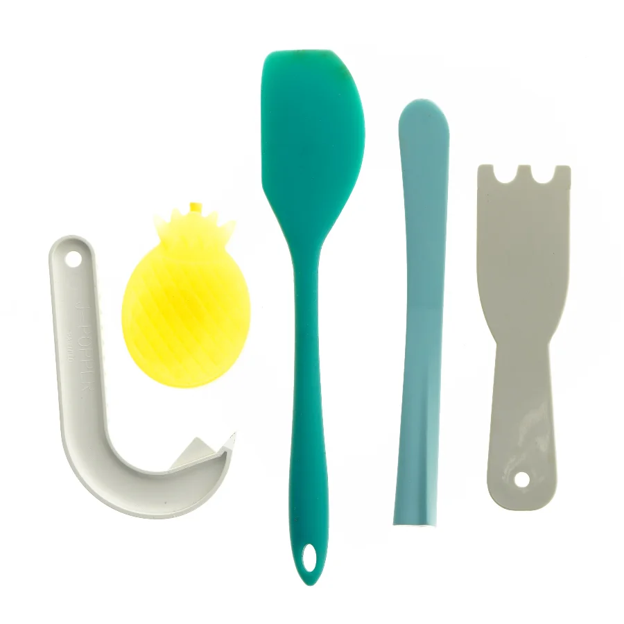 Sæt med køkkenredskaber (str. 10-29 cm)