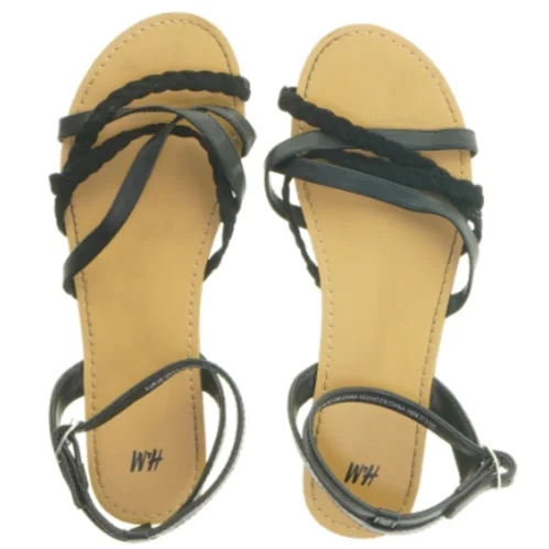 Sort damesandal i størrelse 38 fra H&M (str. 38 )