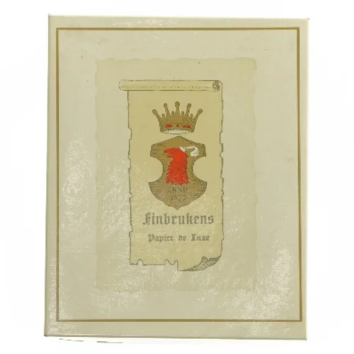 Finbrukens brevpapir og kuverter fra Finbrukens