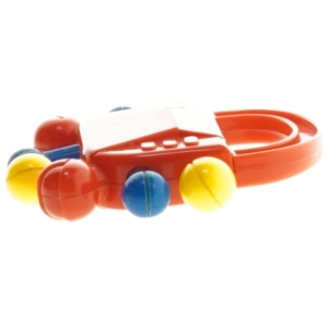 Babylegetøj rangle fra Made in China (str. 11 cm)