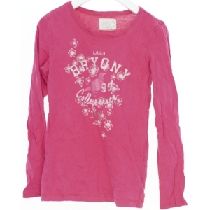 Lyserød langærmet t-shirt fra Logg (str. 122)