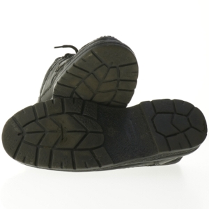 Sorte lædersko (str. 44 )