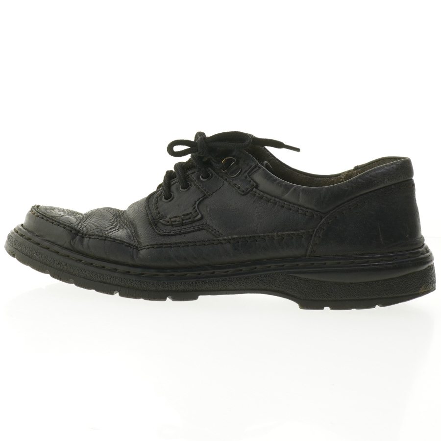 Sorte lædersko (str. 44 )