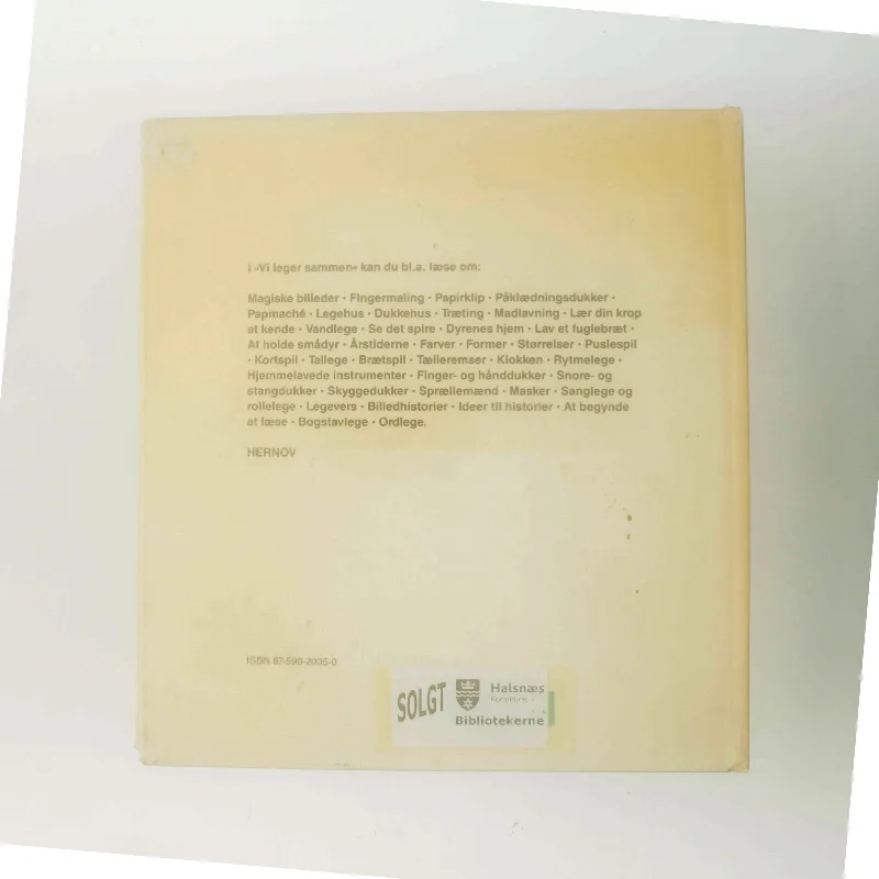 Vi leger sammen af Melanie Rice (Bog)