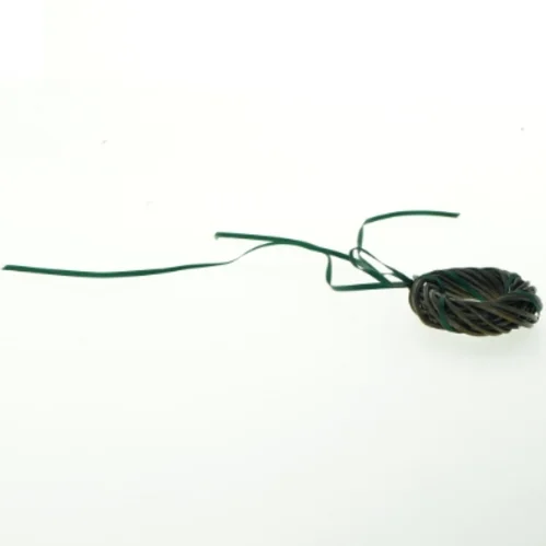 Flettet julekrans dekoration (str. 7,5x2 cm)