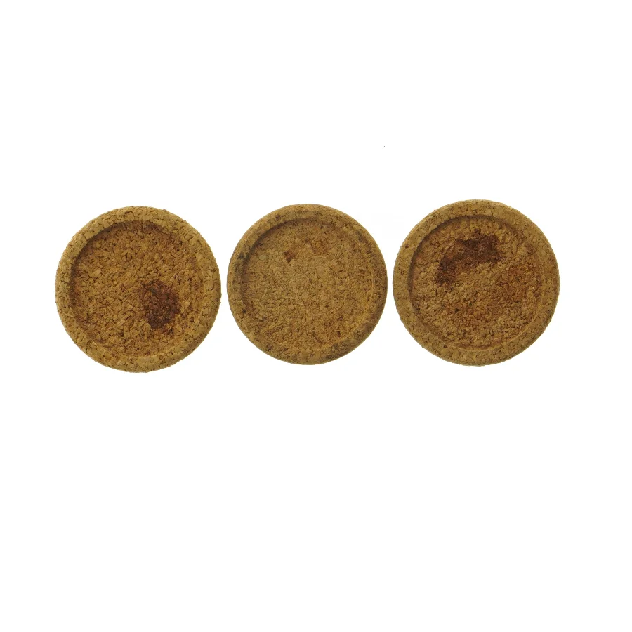Cork coasters 3 pcs (str. 3 styk. y. 8 cm)