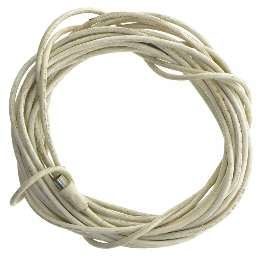 Hvidt koaksialkabel