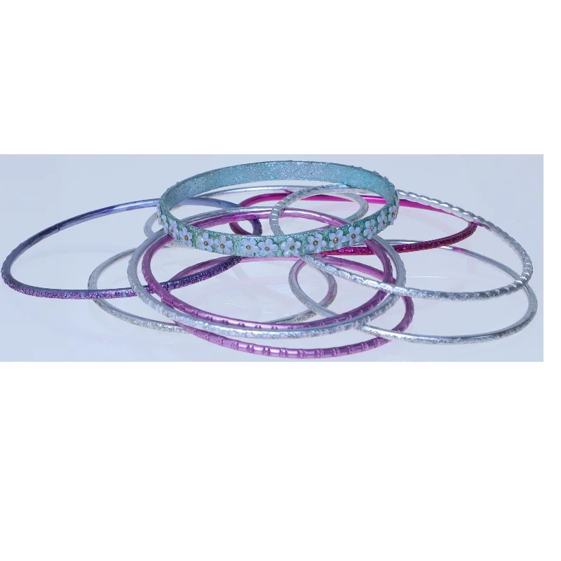 Farverige armbånd (str. 6,5 cm)