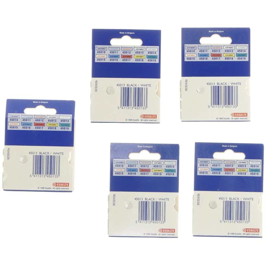 Dymo D1 Label Kassette 12mm fra Dymo (str. 9x9x7 cm)