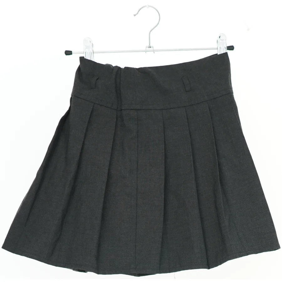 Grå A-line nederdel fra George (str. 140)