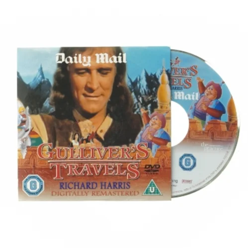 Gulliver's Travels DVD (str. 12,5x12,5 cm)
