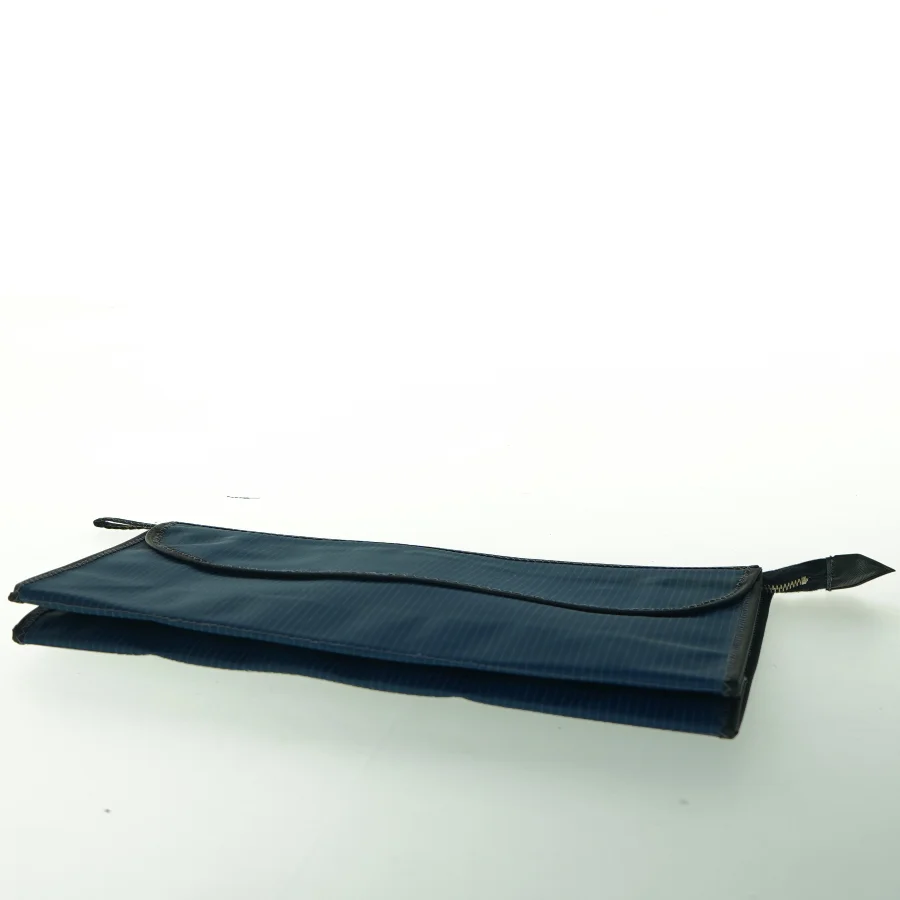Blå rejsemappe (str. 28x17 cm)