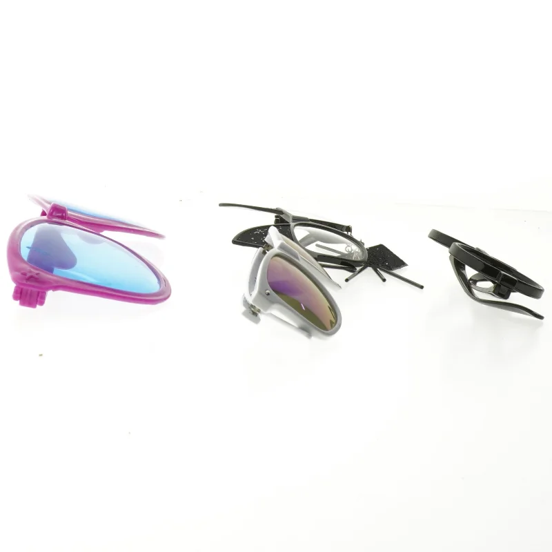 Samlet pakke med forskellige briller